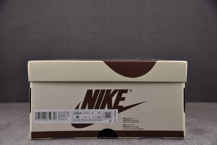 travis scott x air jordan 1 low og sail shy pink dm7866-106
