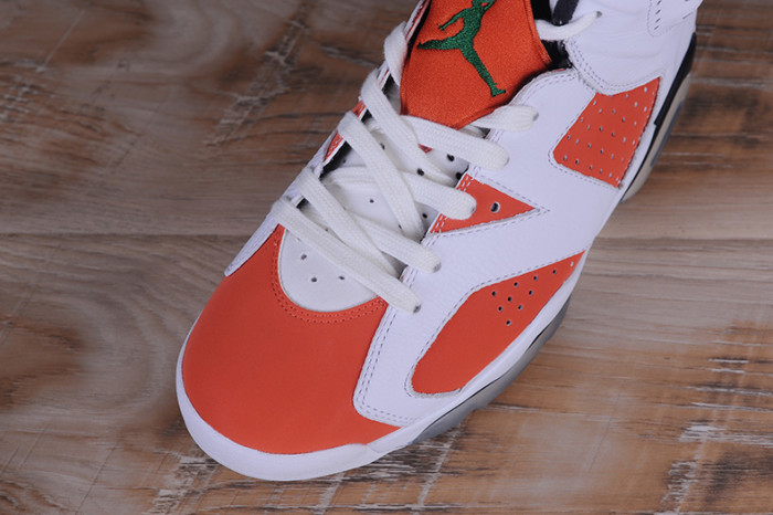 air jordan 6 retro nrg g8rd "gatorade" orange mens 384664-145