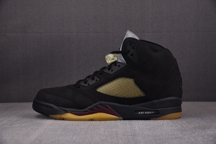 a ma maniére x air jordan 5 “black” fd1330-001