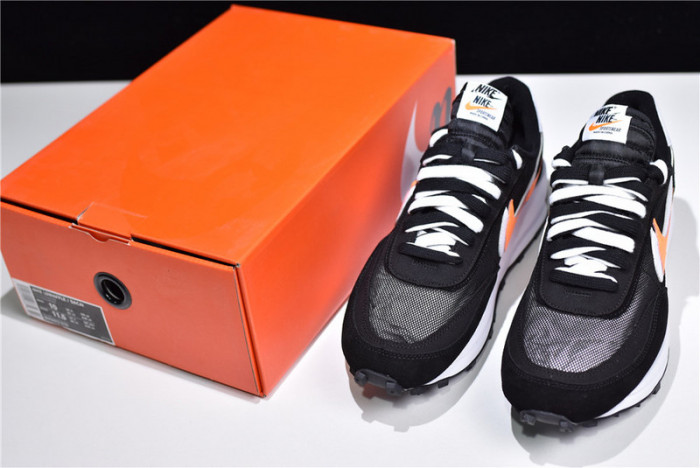sacai × nike ldv waffle daybreak black bv0073-010