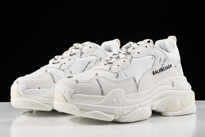 triples trainer sneakers letters 2000016