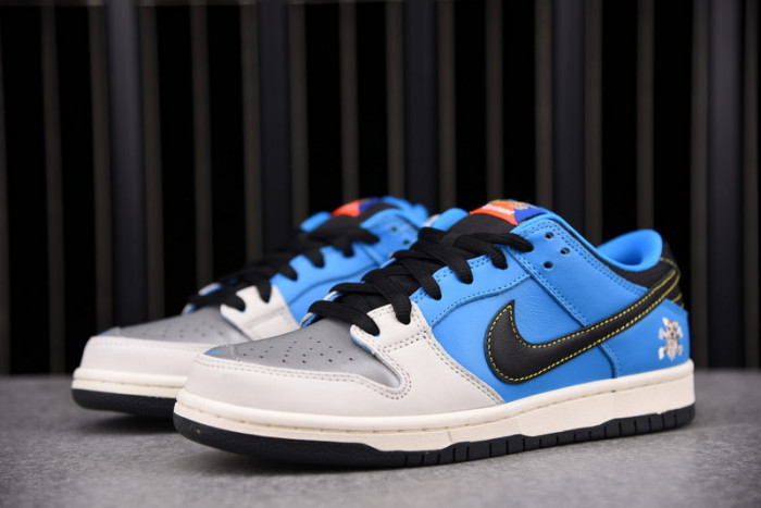 instant skateboards x nike sb dunk low cz5128-400