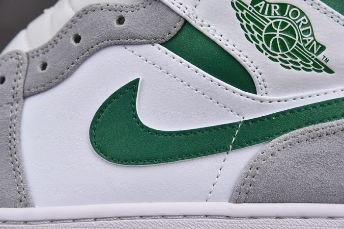 air jordan 1 mid grey green dc7294-103