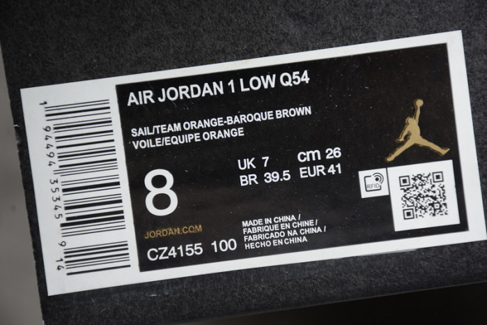 air jordan 1 low quai 54 cz4155-100