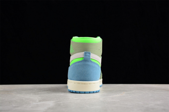 air jordan 1 zoom cmft 2 "neon green" dv1305-433