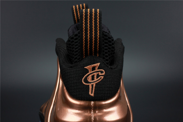 nike air foamposite one “copper” black/ metallic mens 314996-007