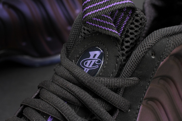 nike air foamposite one “eggplant” black/ varsity purple mens 314996-008