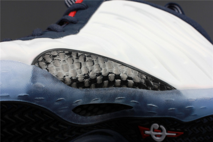 nike air foamposite one “olympic” university red/ white mens 575420-400