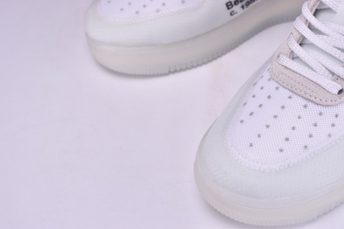 nike air force 1 low ofw all white ao4606-100