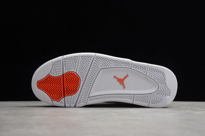 air jordan 4 retro “pure money” orange metallic ct8527-118