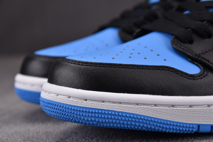 air jordan 1 low black university blue 553558-041